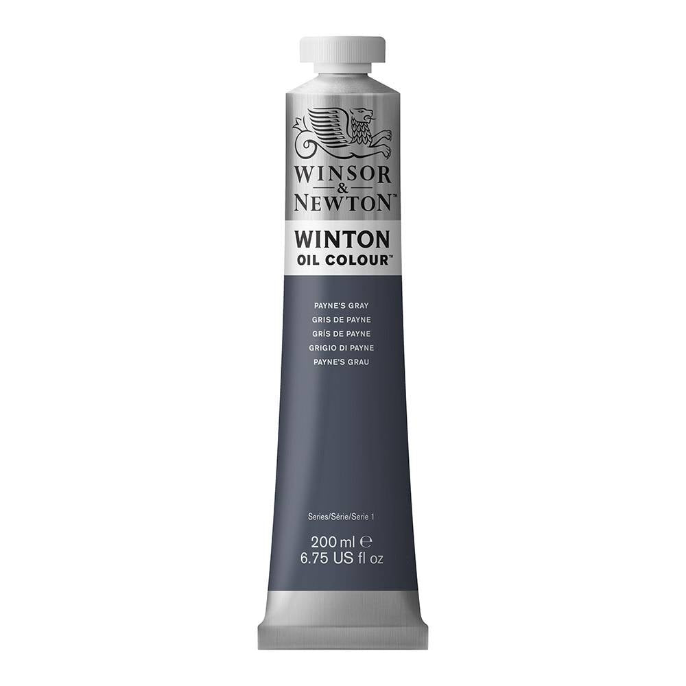 W&N Winton olieverf 200ml Payne's Grey 465