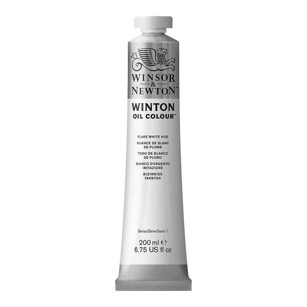 W&N Winton olieverf 200ml Flake White Hue 242