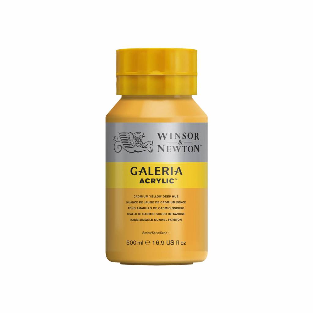 Galeria acrylverf 500ml Cadmium Yellow Deep Hue 115