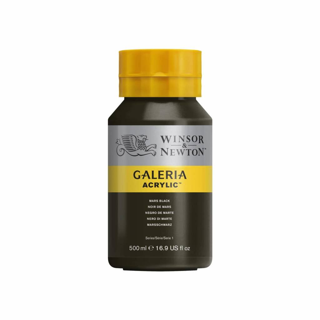 Galeria acrylverf 500ml Mars Black 386