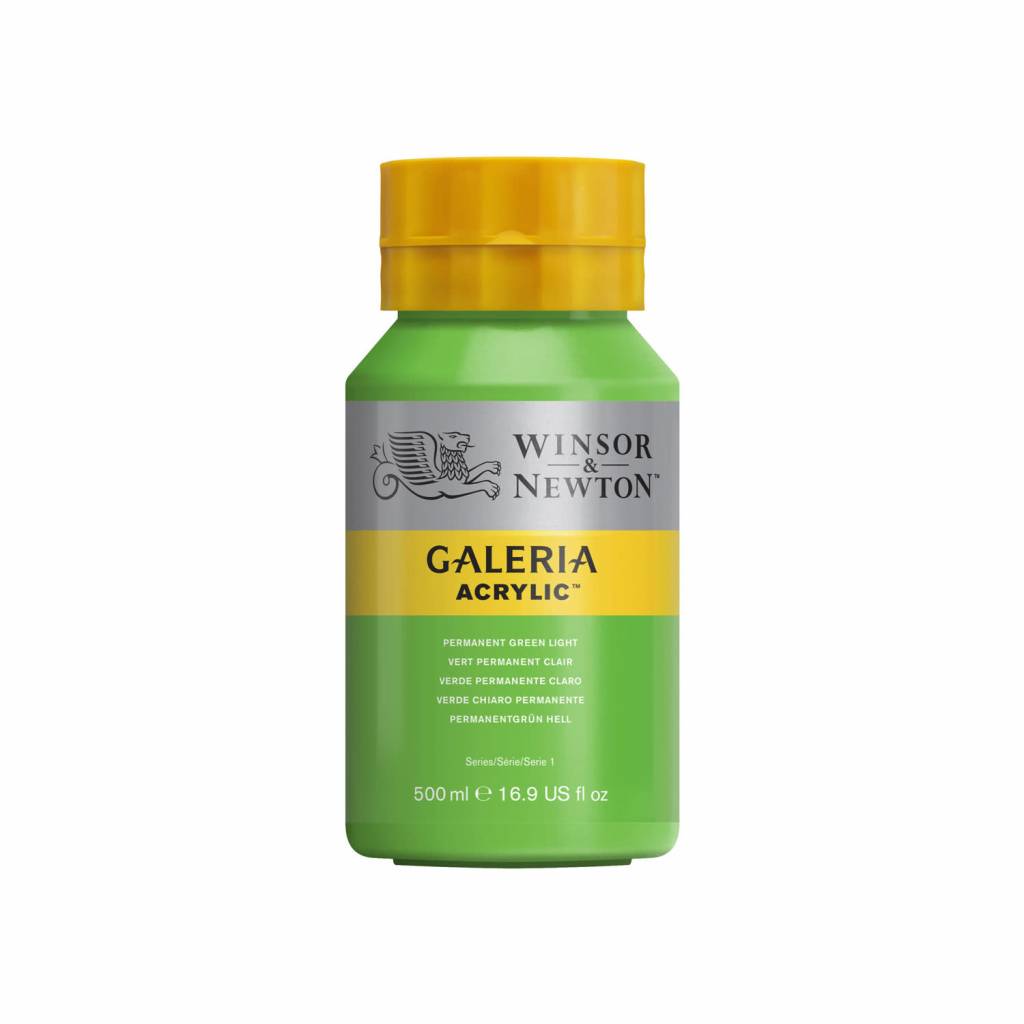 Galeria acrylverf 500ml Permanent Green Light 483