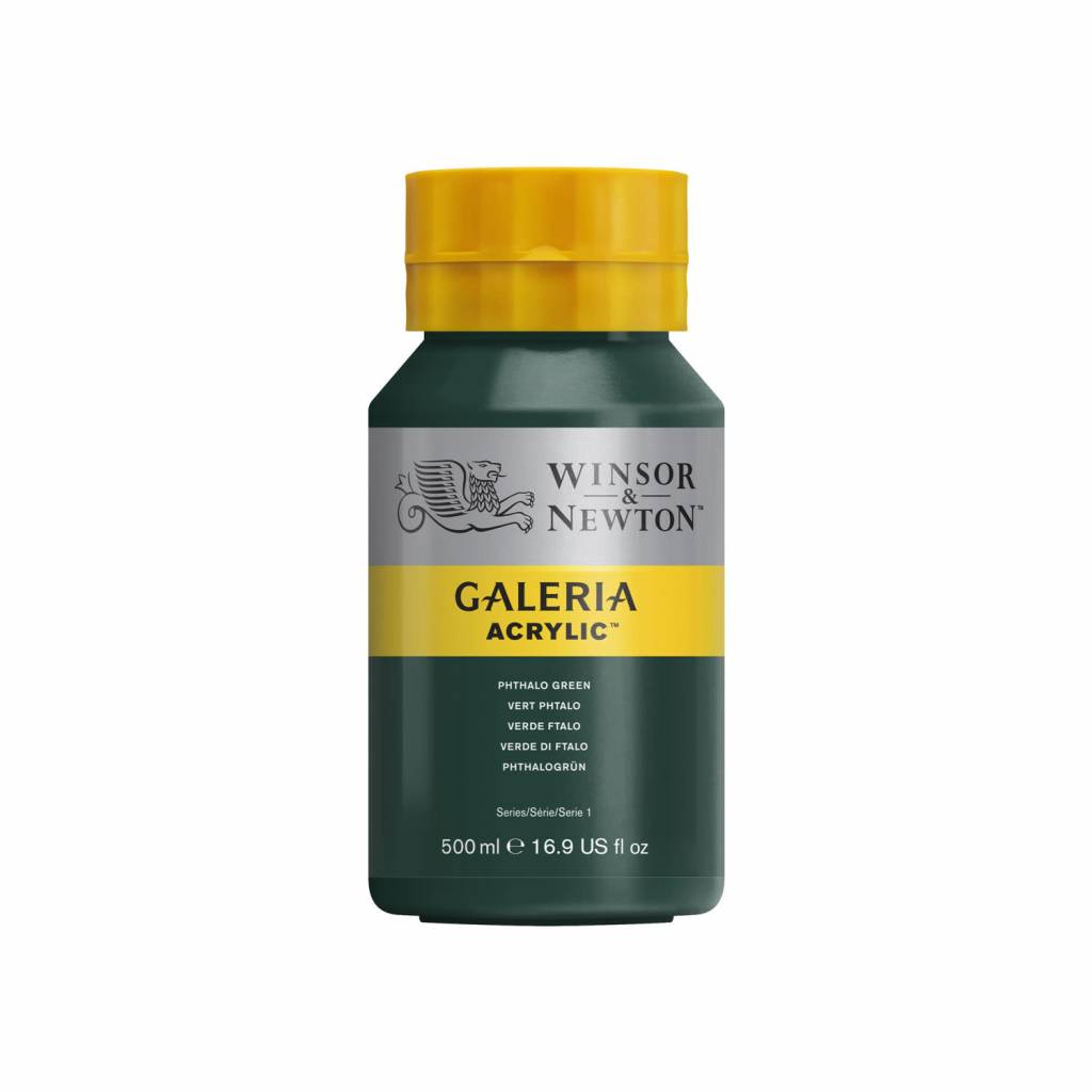 Galeria acrylverf 500ml Phthalo Green 522