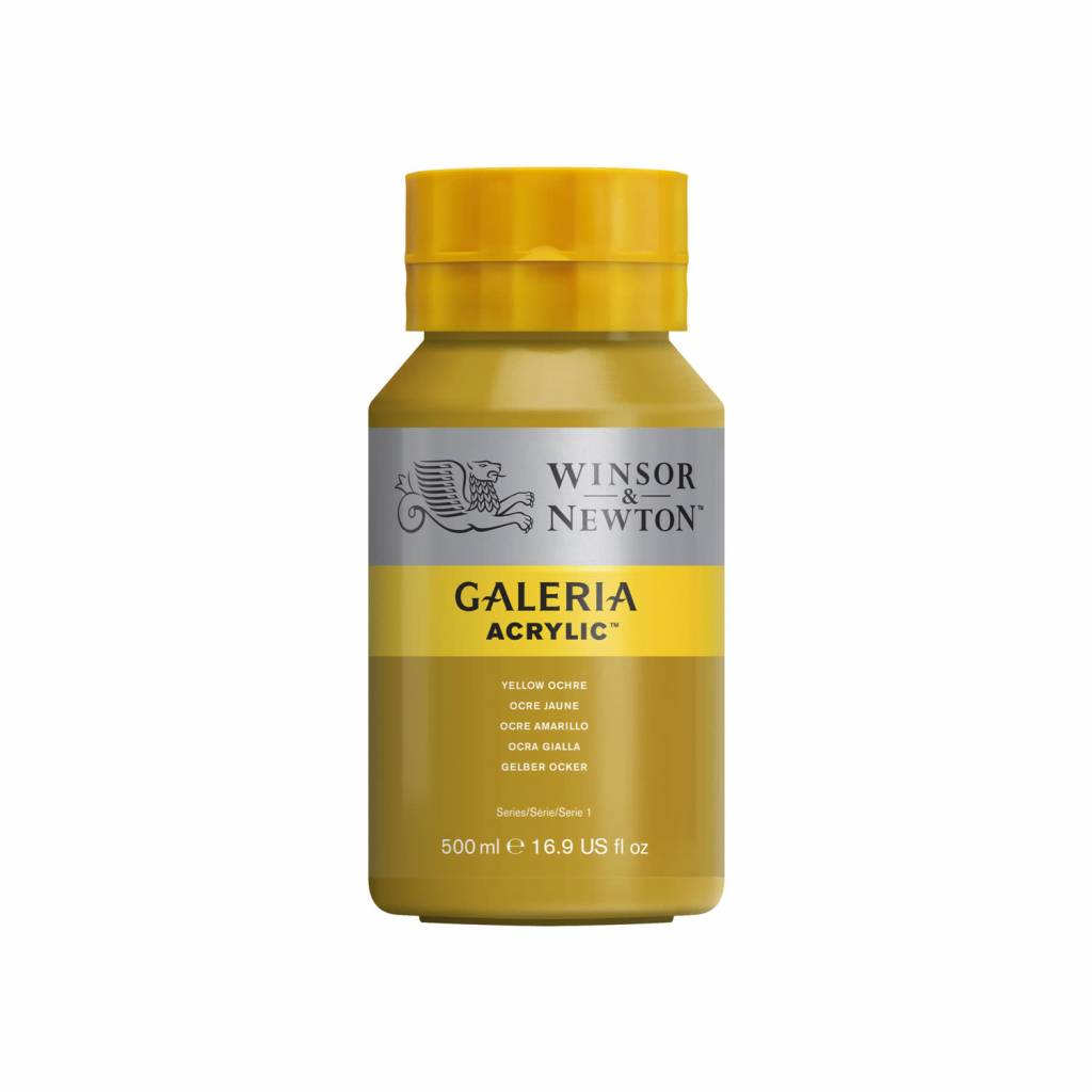 Galeria acrylic paint 500ml Yellow Ocher 744