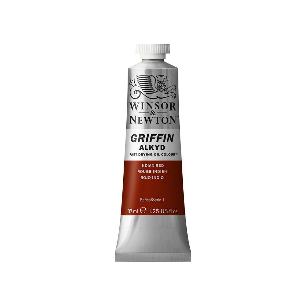 W&N Griffin Alkyd olieverf 37ml Indian Red 317