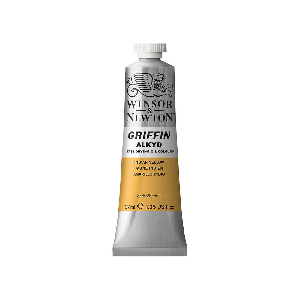 W&N Griffin Alkyd olieverf 37ml Indian Yellow 319