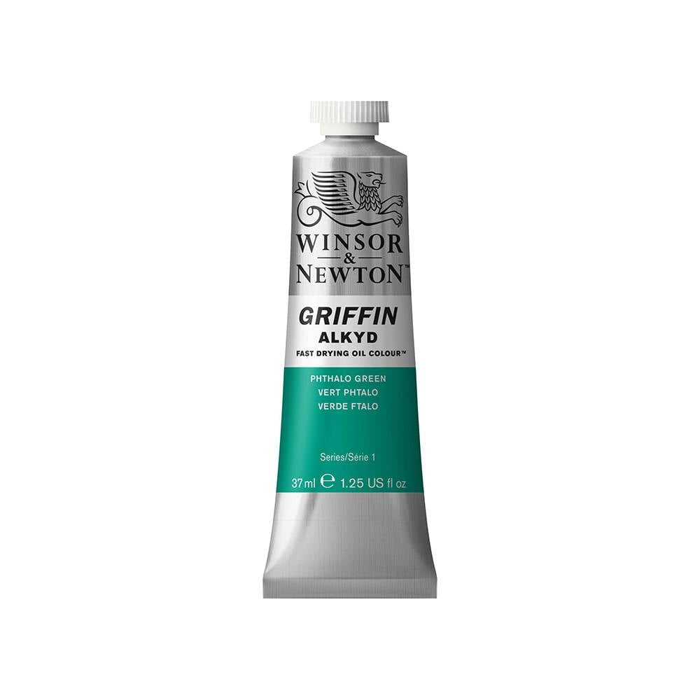 W&N Griffin Alkyd olieverf 37ml Phthalo Green 522