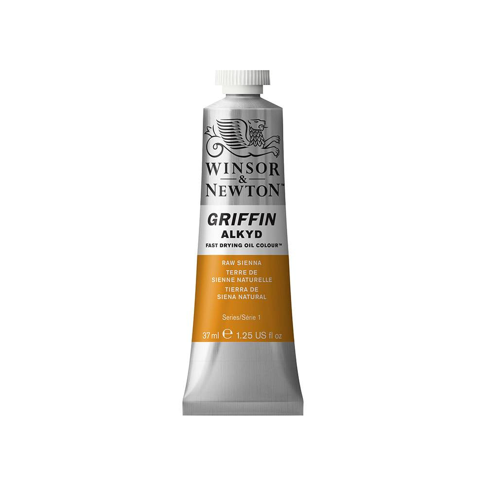 W&N Griffin Alkyd olieverf 37ml Raw Sienna 552