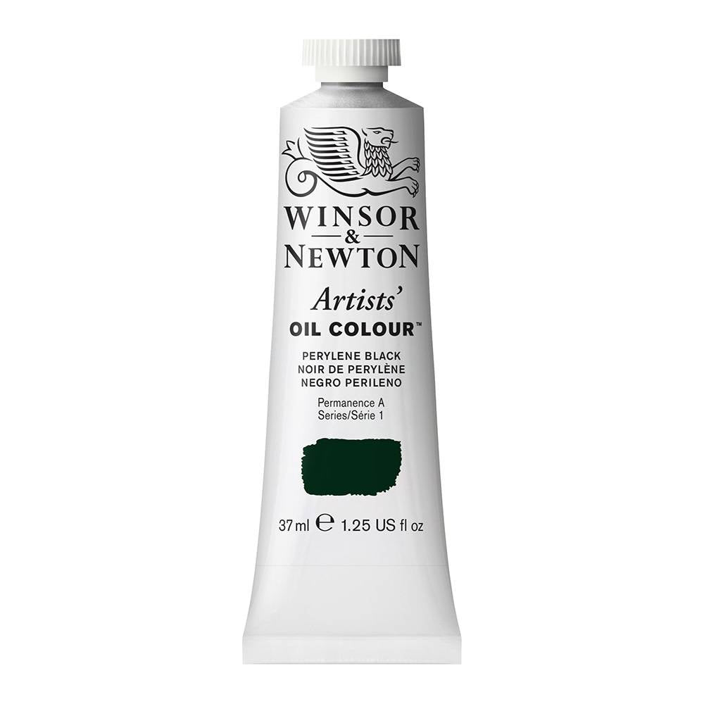W&N Artists olieverf 37ml Perylene Black 505