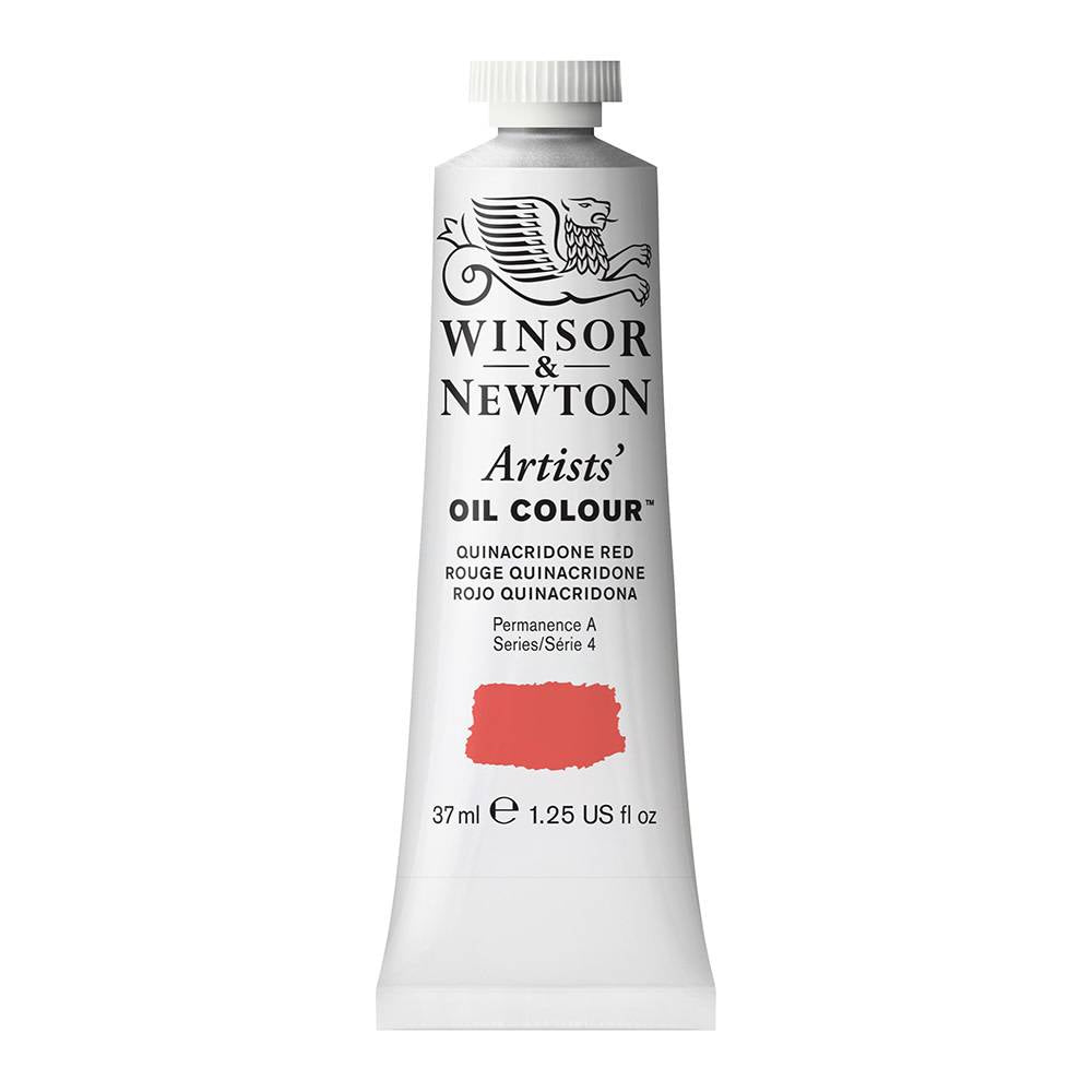 W&N Artists olieverf 37ml Quinacridone Red 548