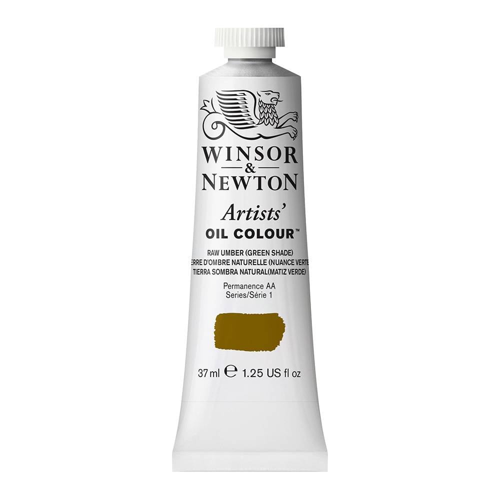 W&N Artists olieverf 37ml Raw Umber (Green schade) 558