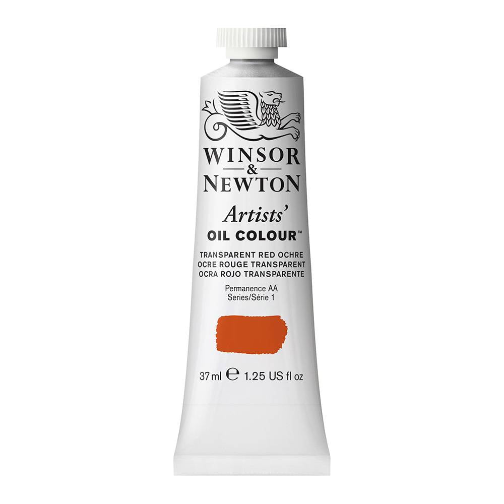 W&N Artists olieverf 37ml Transparent Red Ochre 647
