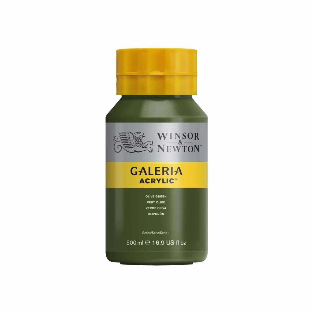 Galeria acrylverf 500ml Olive Green 447