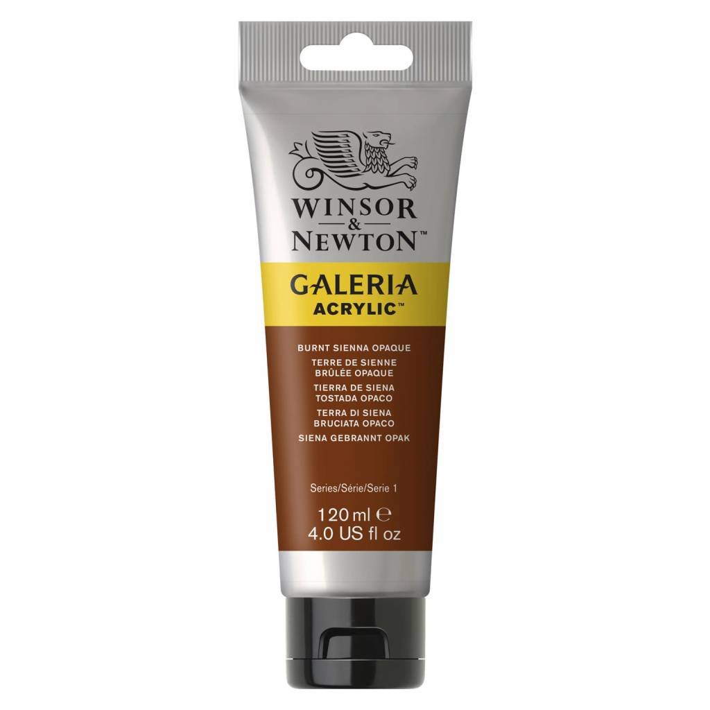 Galeria acrylic paint 120ml Burnt Sienna Opaque 077