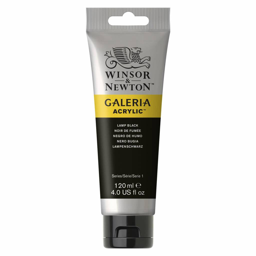 Galeria acrylverf 120ml Lamp Black 337