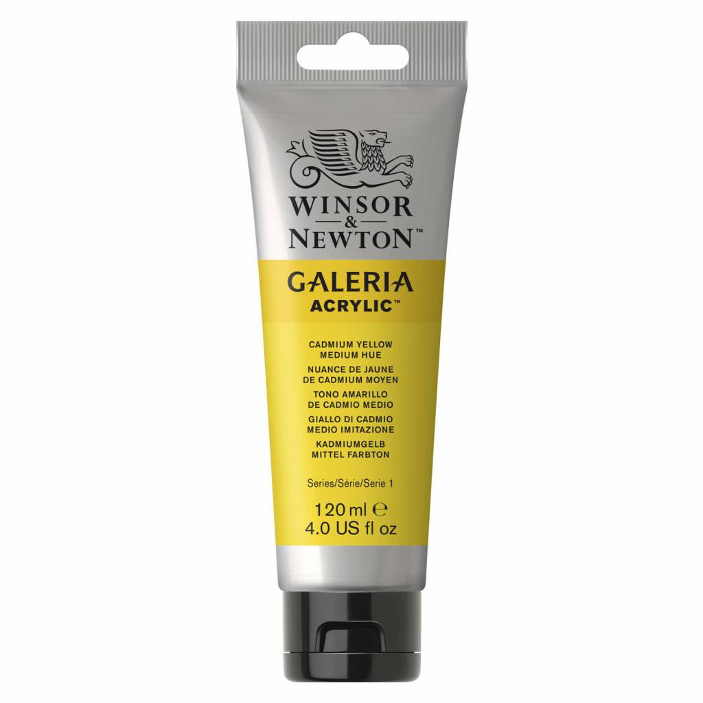 Galeria acrylverf 120ml Cadmium Yellow Medium Hue 120
