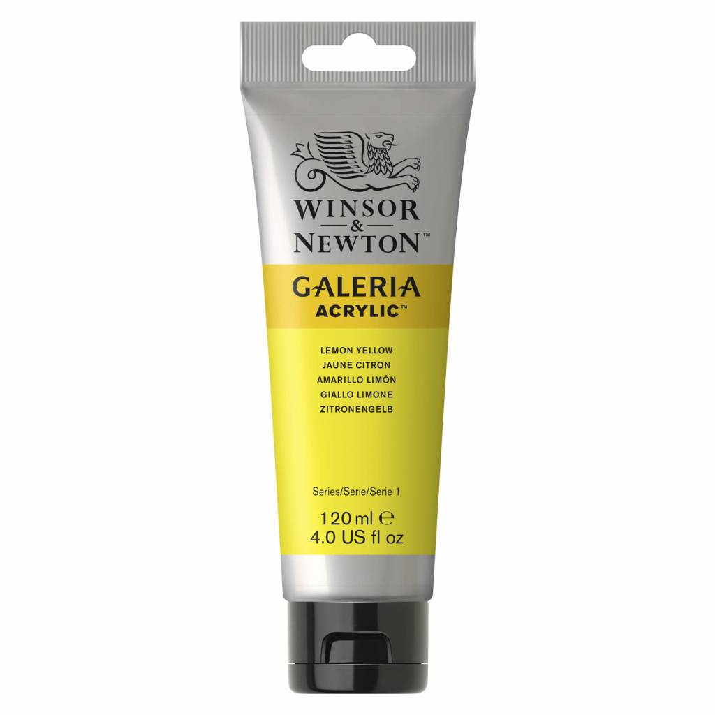 Galeria acrylverf 120ml Lemon Yellow 346