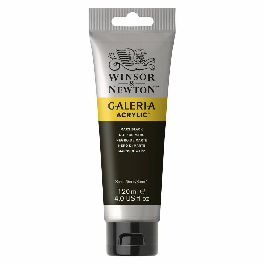 Galeria acrylic paint 120ml Mars Black 386