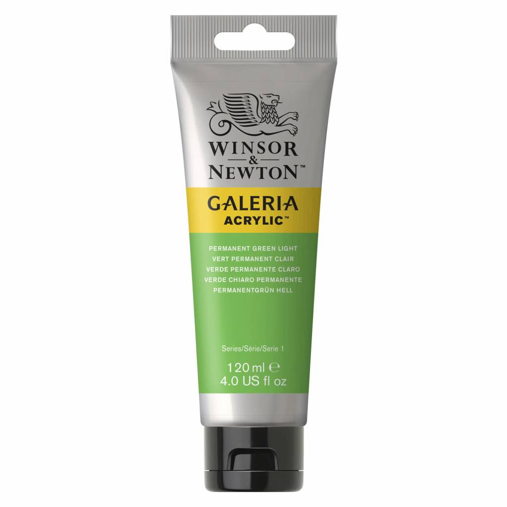 Galeria acrylverf 120ml Permanent Green Light 483