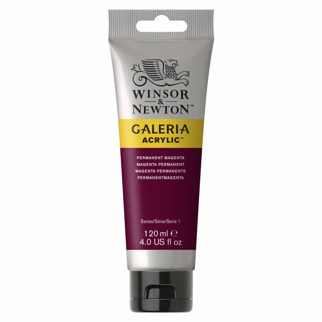 Galeria acrylic paint 120ml Permanent Magenta 488