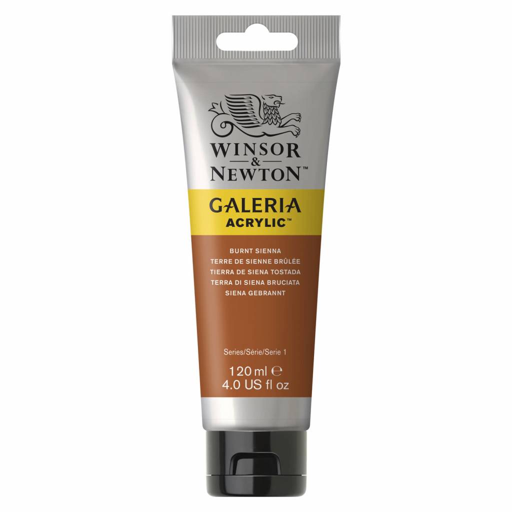 Galeria acrylic paint 120ml Burnt Sienna 074