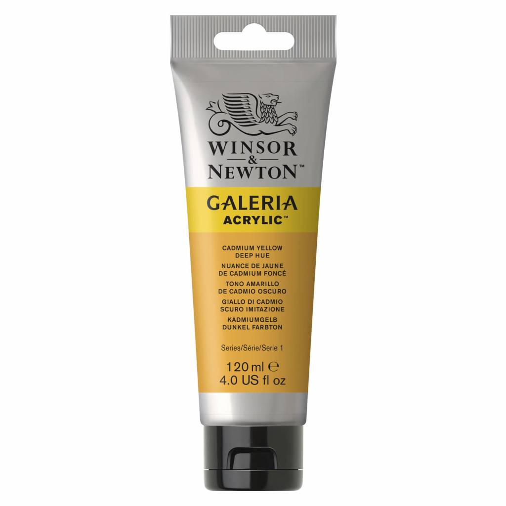 Galeria acrylverf 120ml Cadmium Yellow Deep Hue 115