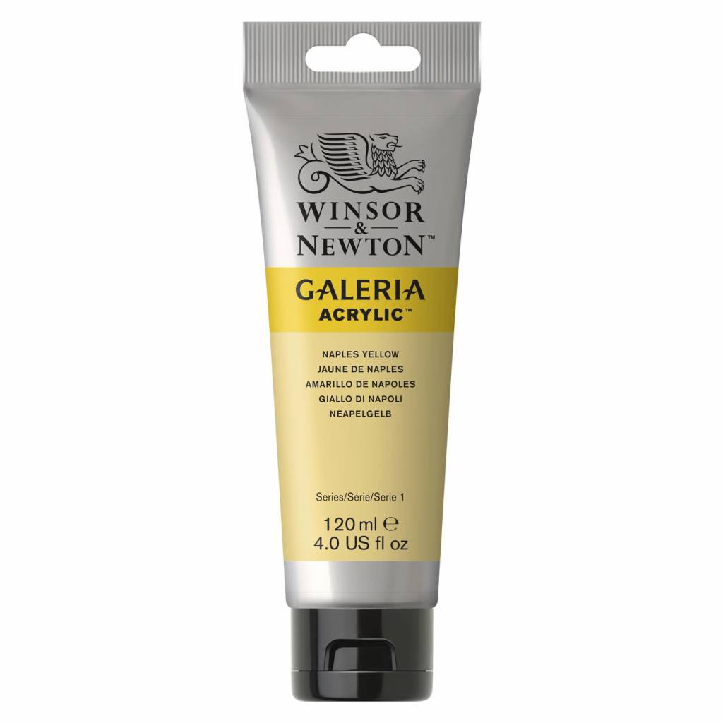 Galeria acrylic paint 120ml Naples Yellow 422