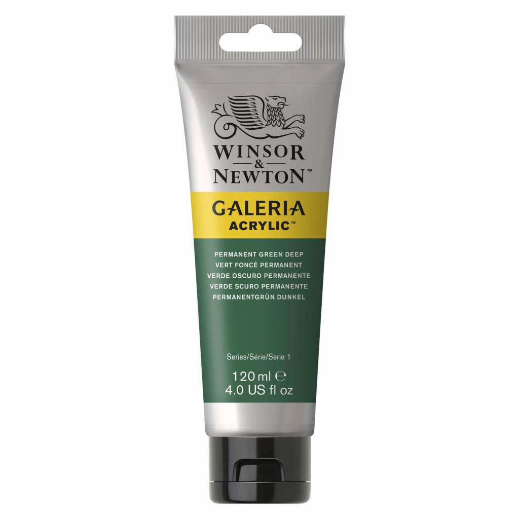 Galeria acrylverf 120ml Permanent Green Deep 482
