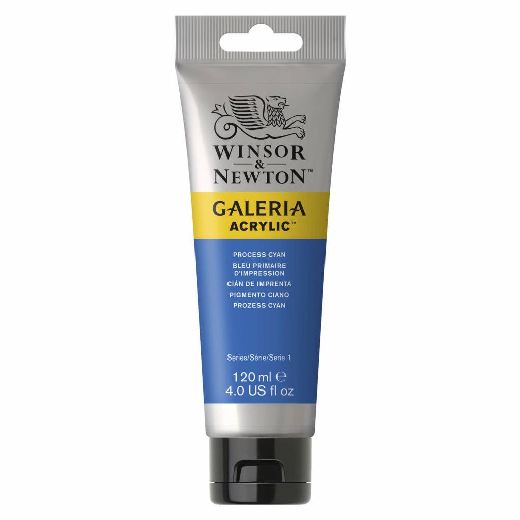 Galeria acrylverf 120ml Process Cyan 535