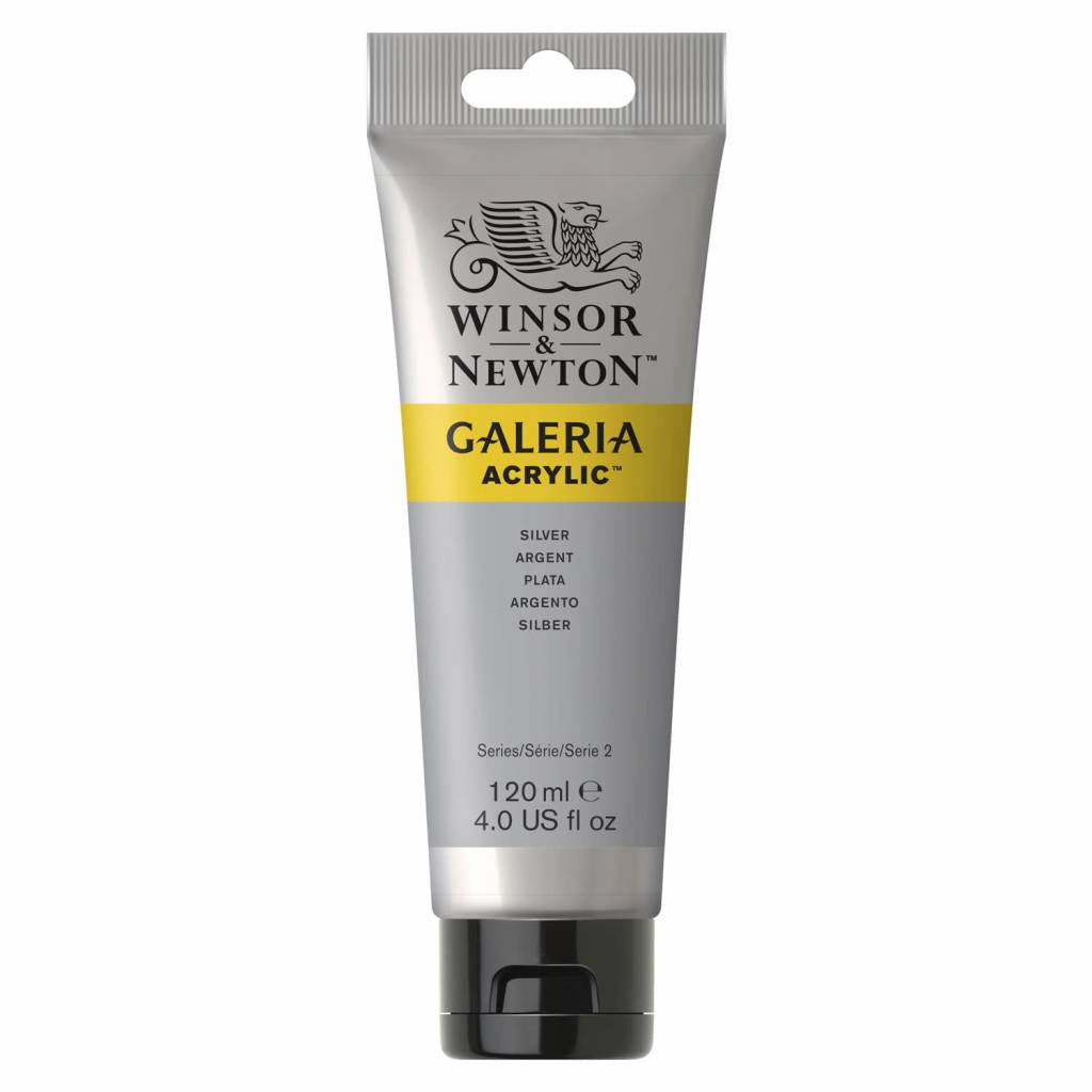 Galeria acrylic paint 120ml Silver 617