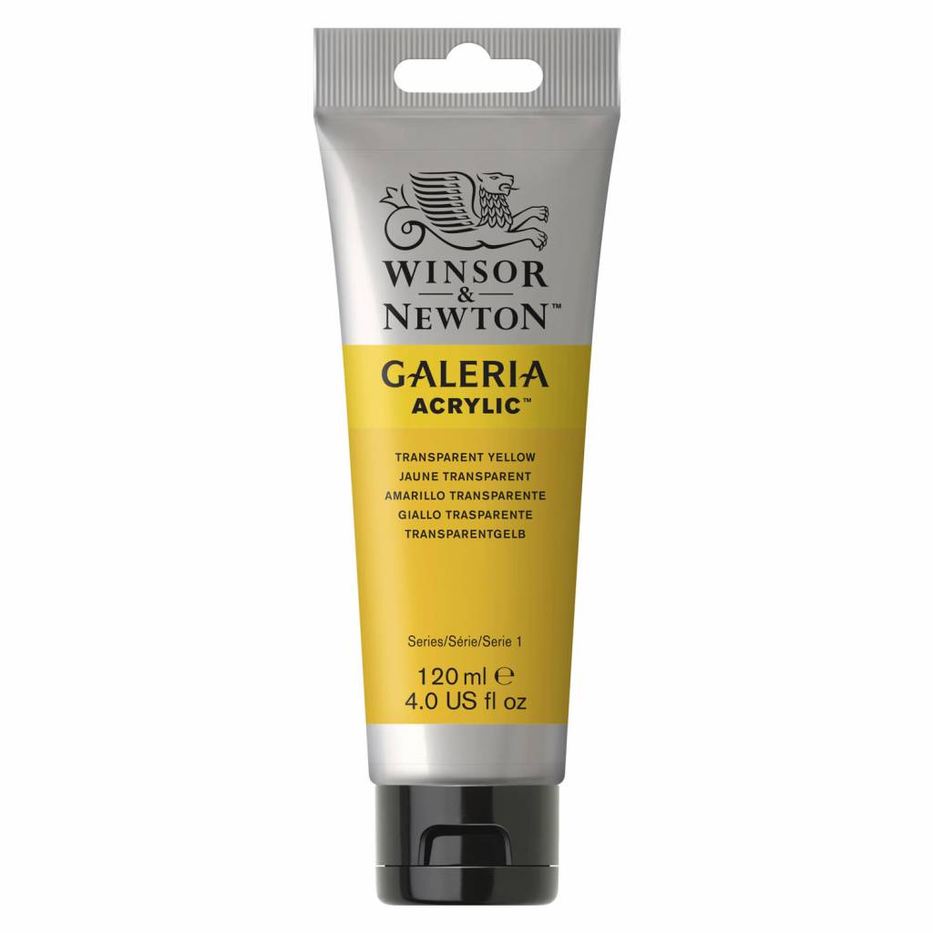 Galeria acrylverf 120ml Transparent Yellow 653