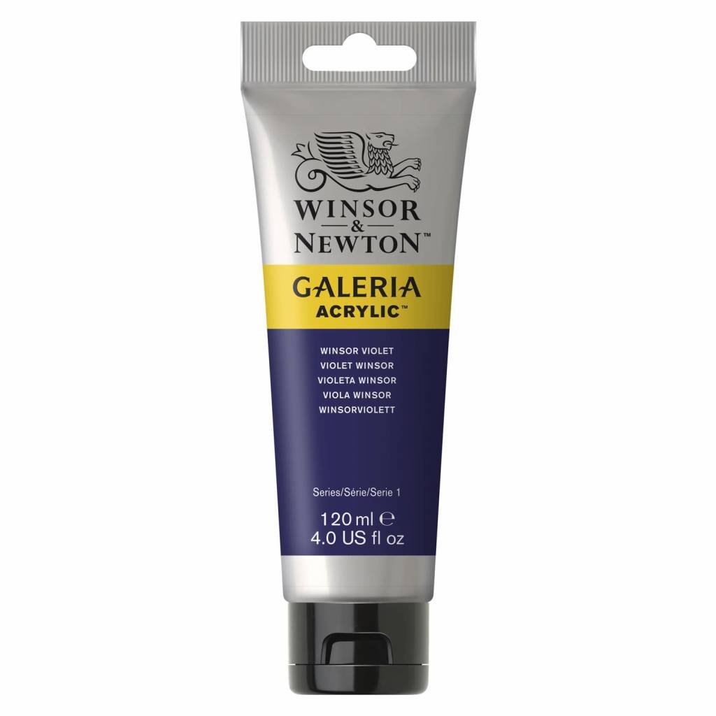 Galeria acrylic paint 120ml Winsor Violet 728