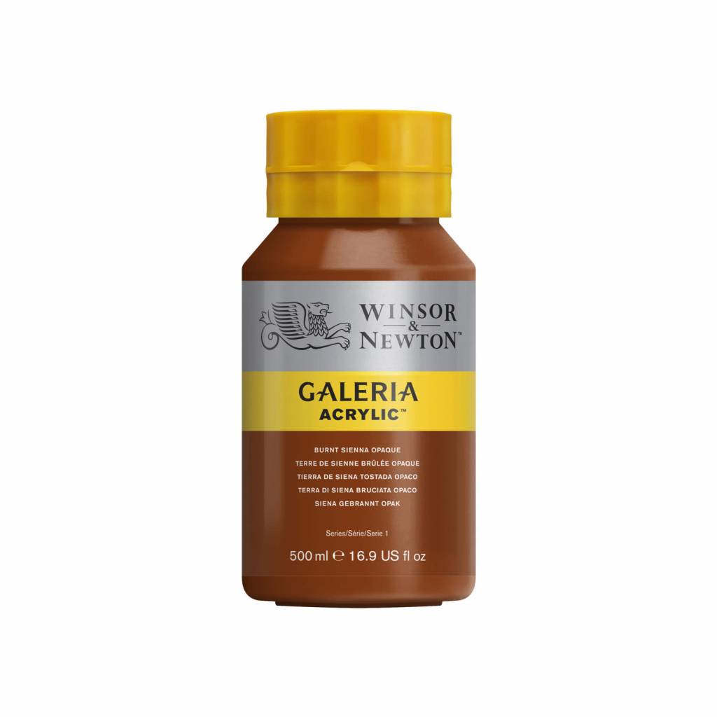 Galeria acrylverf 500ml Burnt Sienna Opaque 077