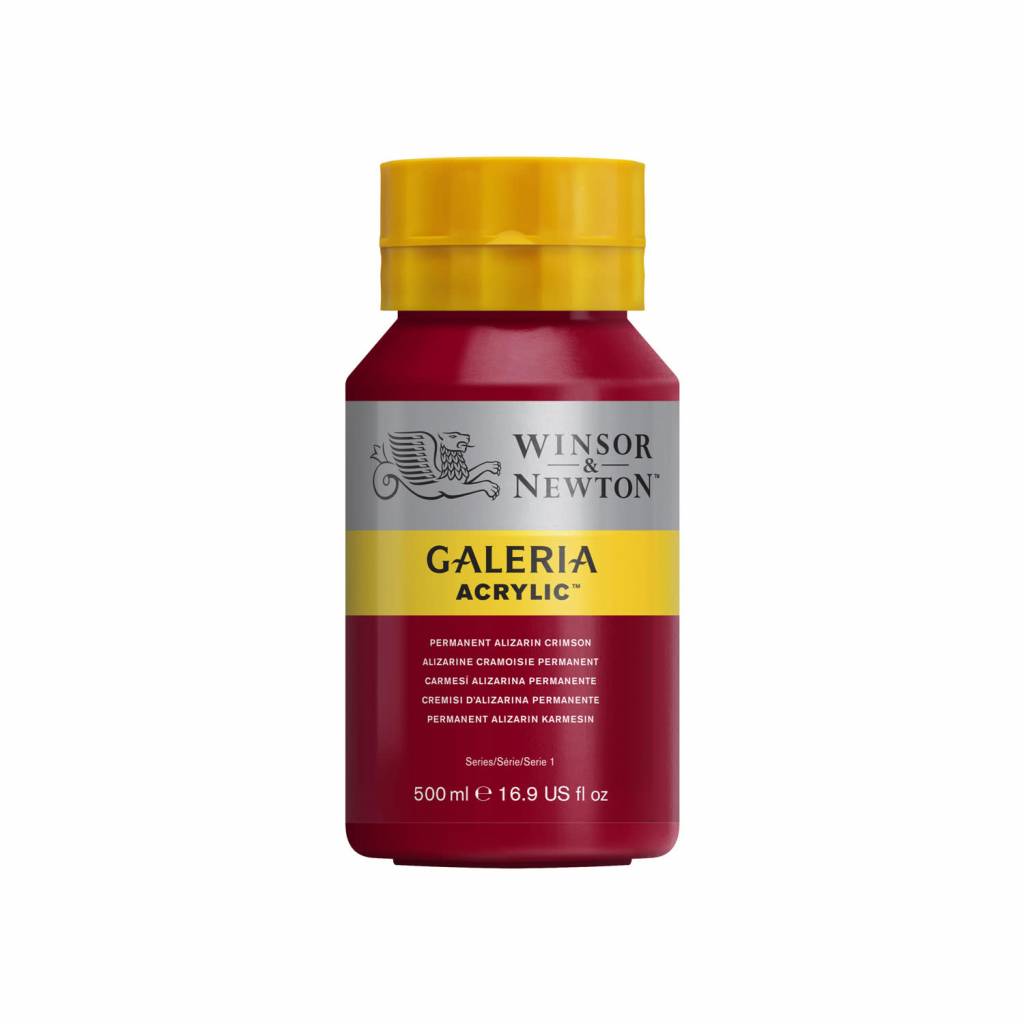 Galeria acrylic paint 500ml Permanent Alizarine Crimson 466
