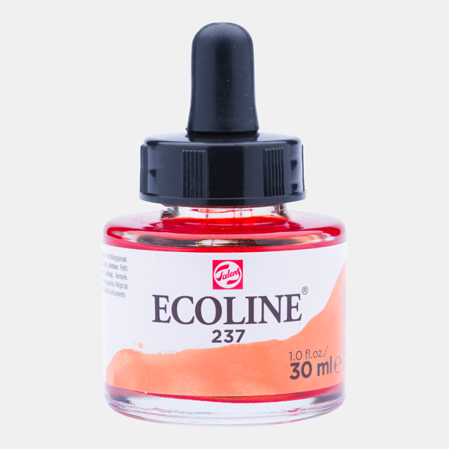 Ecoline Liquid Watercolour Bottle 30ml Dark Orange 237