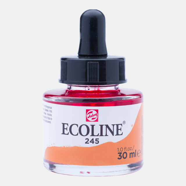 Ecoline Liquid Watercolour Bottle 30ml Saffron Yellow 245