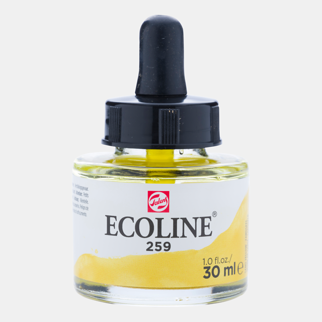 Ecoline Liquid Watercolour Bottle 30ml Sand Yellow 259