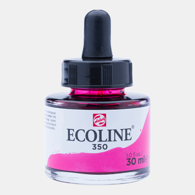 Ecoline Liquid Watercolor Bottle 30ml Fuchsia 350