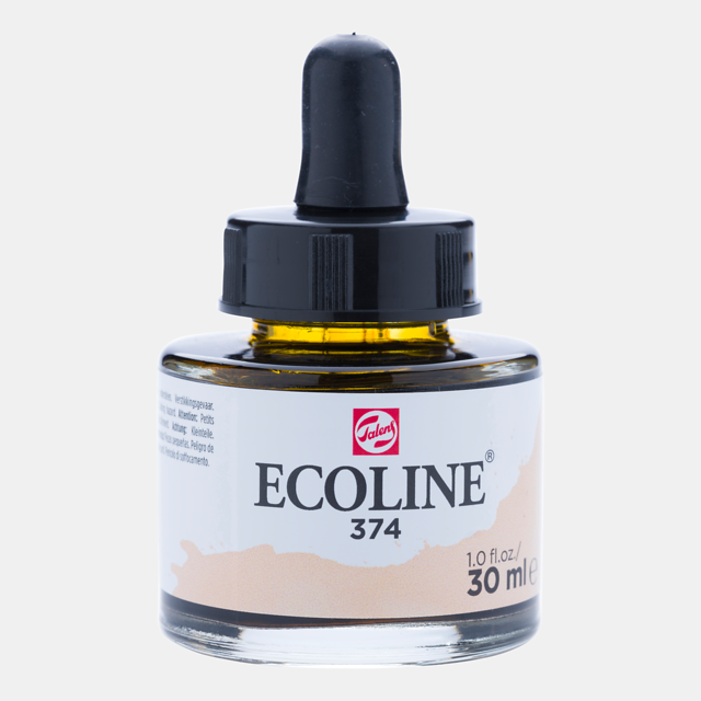 Ecoline Liquid Watercolor Bottle 30ml Pink Beige 374