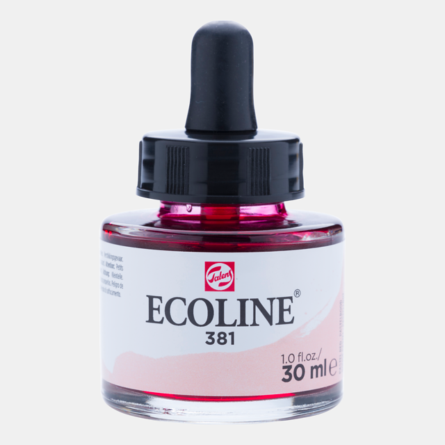 Ecoline Liquid Watercolor Bottle 30ml Pastel Red 381