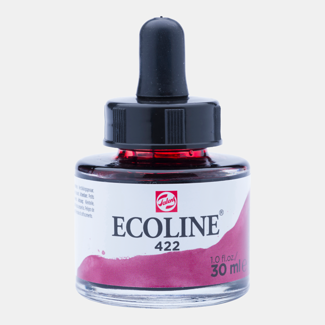 Ecoline Liquid Watercolour Bottle 30ml Red Brown 422