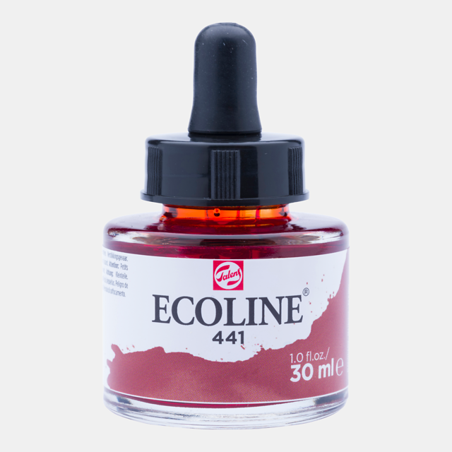 Ecoline Liquid Watercolour Bottle 30ml Mahogany 441