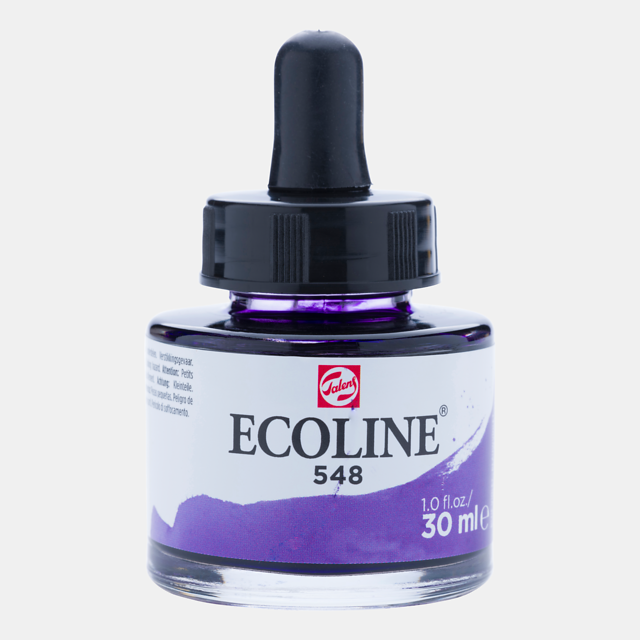 Ecoline Liquid Watercolour Bottle 30ml Blue-Violet 548