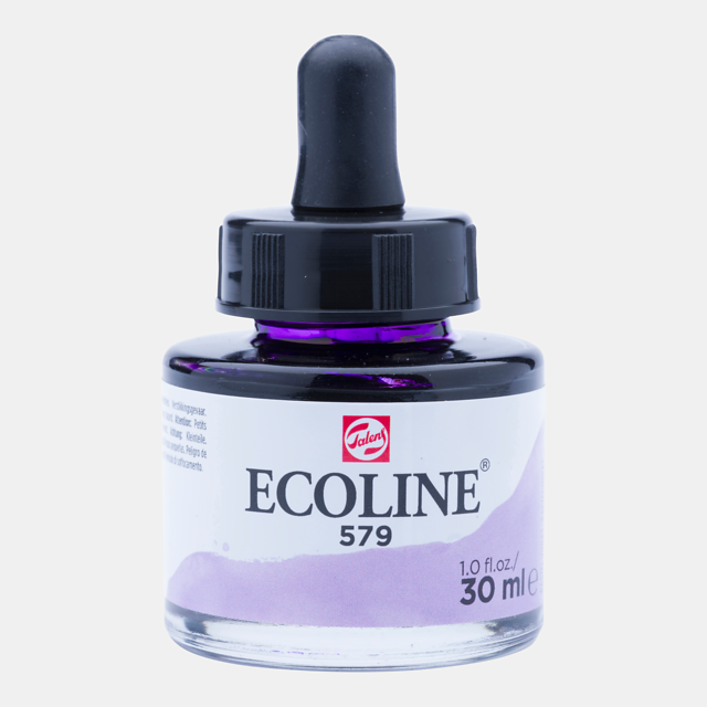 Ecoline Liquid Watercolor Bottle 30ml Pastel Violet 579