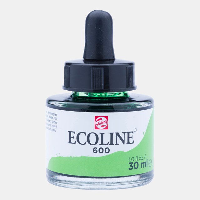 Ecoline Liquid Watercolor Bottle 30ml Green 600