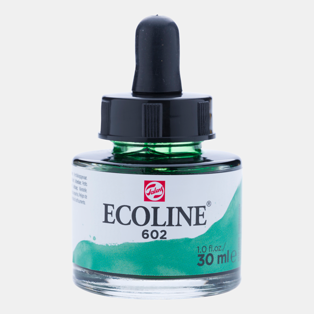 Ecoline Liquid Watercolor Bottle 30ml Dark Green 602