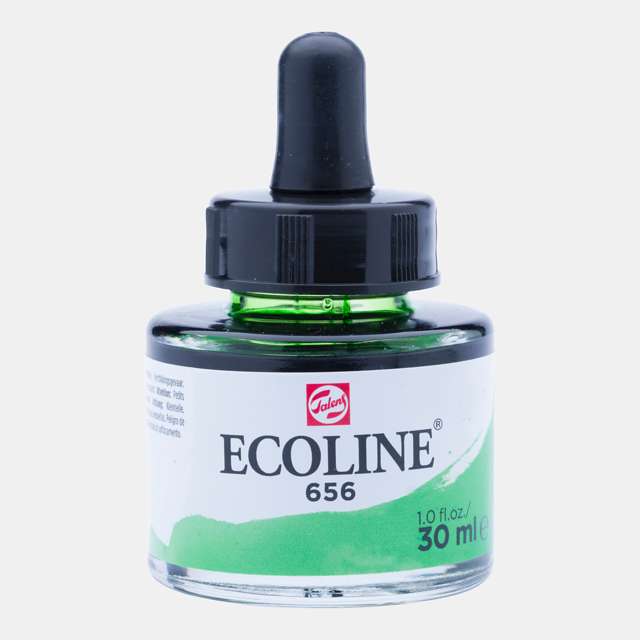 Ecoline Liquid Watercolor Bottle 30ml Forest Green 656