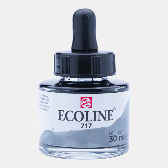 Ecoline Liquid Watercolour Bottle 30ml Cold Grey 717