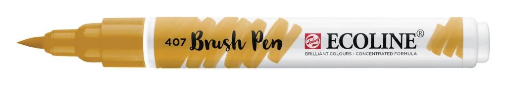 Ecoline Brush Pen Dark Ochre 407