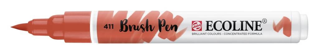 Ecoline Brush Pen Sienna Burnt 411