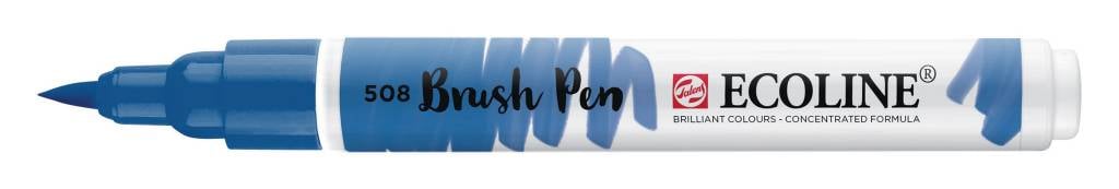 Ecoline Brush Pen Prussian Blue 508